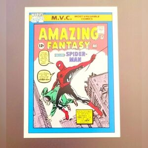 Marvel 1990 Spiderman Amazing Fantasy #15 Impel Comic Card 126